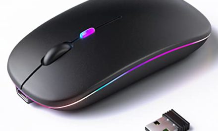 “Ultimate Silent Mouse: Rechargeable Bluetooth 5.2 & USB – Get Yours Now!”