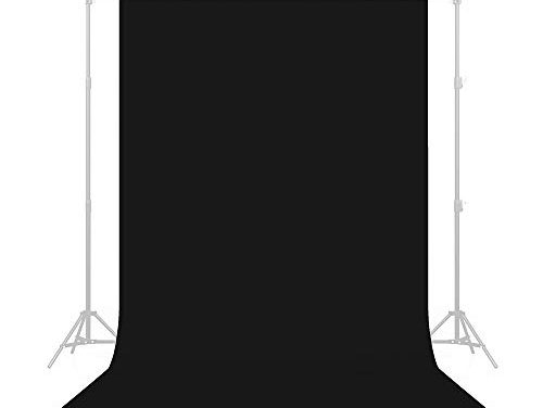“Capture Stunning Moments: Savage Black Paper Backdrop – 86″ Wide x 36ft Long – Perfect for YouTube, Streaming, Interviews & Portraits – USA-Made”