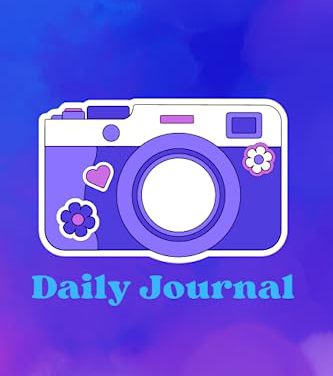 Capture the Magic: Blue and Purple Watercolor Journal