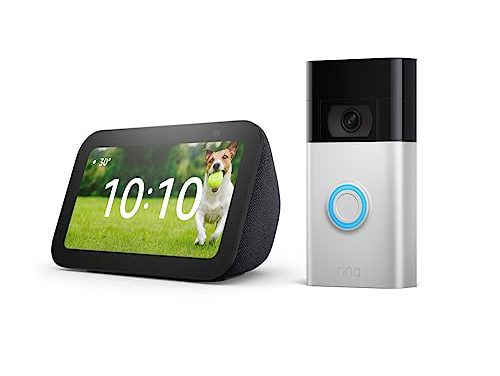 “Ultimate Door Security: Ring Doorbell & Echo Show 5 Combo!”