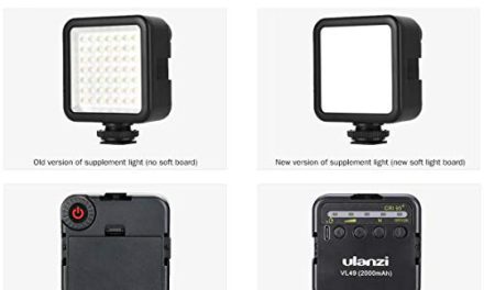 Powerful LED Video Light for Stunning Photography and Vlogging
