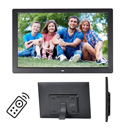 “Capture Memories: 17″ Motion Sensor Digital Photo Frame with Remote Control”