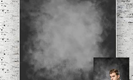 “Capture Stunning Head Shot Portraits with Kate’s 5x7ft Grey Abstract Backdrop!”