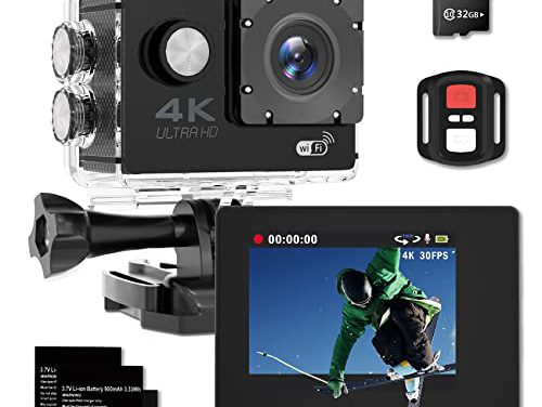Capture Stunning Underwater Moments with Adostob 4K Action Camera