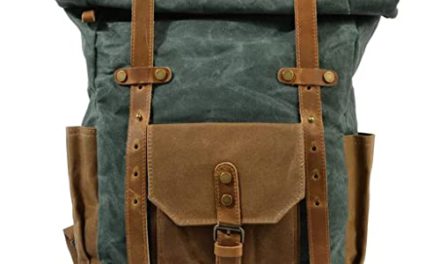 Waterproof Retro Camera Backpack for Men – Ideal for DSLR and Laptop