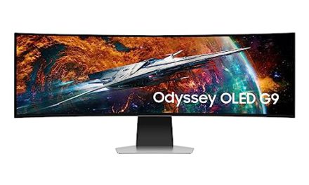 “Immersive Samsung 49\” Odyssey OLED G9 G95SC – Unleash Ultimate Gaming Experience!”