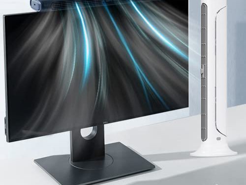 Rapidly Cool Your Office with the Clip-On Tower Fan