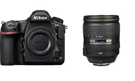 Capture the Moment: Nikon D850 SLR Camera + NIKKOR 24-120MM Lens