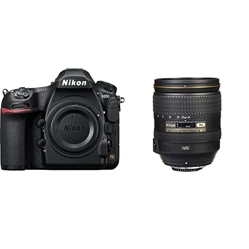 Capture the Moment: Nikon D850 SLR Camera + NIKKOR 24-120MM Lens