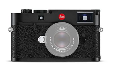 “Capture Emotion: Leica M10-R 40MP Camera, Black Chrome”