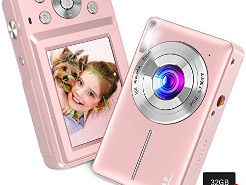 Capture Memories: 44MP Kids Camera with 32GB Card