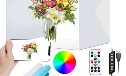“Capture Stunning Photos: Temery RGB Portable Light Box”