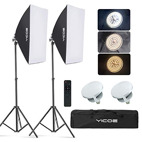 Capture Stunning Photos with YICOE Softbox Lighting Kit