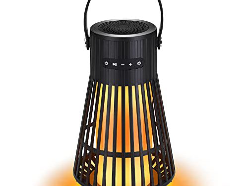 Flame Atmosphere Speaker: Waterproof, Wireless Torch, Stereo Sound