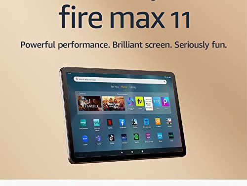 Unleash Power: Amazon’s Fire Max 11 Tablet – Brilliant Display, High Performance, Extended Battery