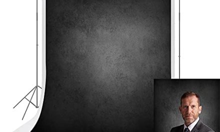 Pro Microfiber Abstract Black Backdrop: Perfect for Stunning Headshots & Portraits