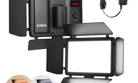 Powerful LED Video Light: Capture Stunning Photos Anywhere