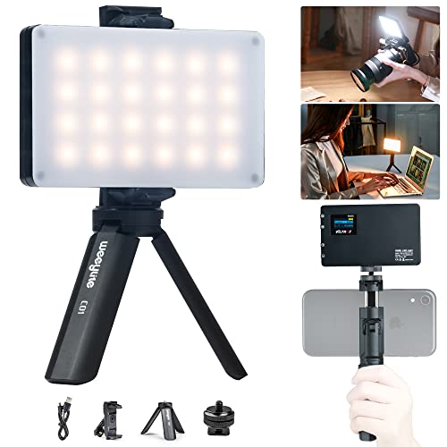 Zoom Lighting Kit: VILTROX LED Camera Light & Tripod