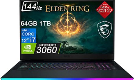 Powerful Gaming Laptop: MSI GE76 Raider with Intel 12th Gen, RTX 3060, 64GB RAM