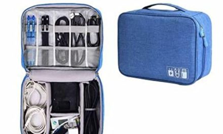 Waterproof Electronics Bag with Dividers | Organize and Protect Gadgets