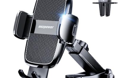 Powerful Car Phone Mount for iPhone 14, Samsung Galaxy S23