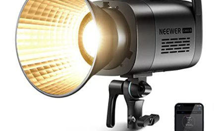 Powerful New LED Video Light – Control with App – Perfect for Studio & Outdoor Photography