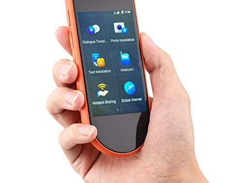 Portable Language Translator: Speak & Translate 72 Languages, Capture Photos, and Navigate