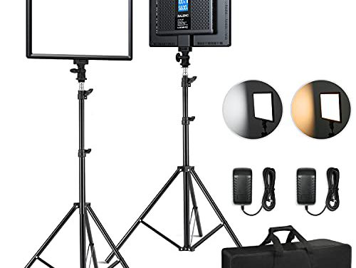 Powerful LED Video Light Kit for TikTok, YouTube, Live Streaming