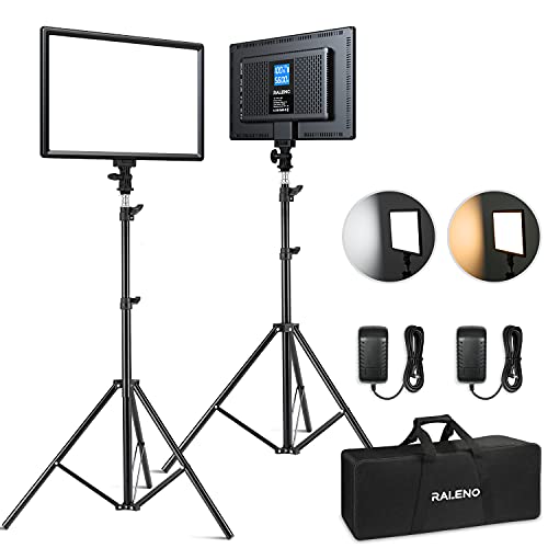 Powerful LED Video Light Kit for TikTok, YouTube, Live Streaming
