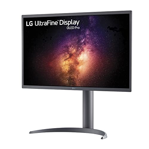 “Unleash Stunning Visuals: LG 27EP950-B Ultrafine UHD OLED Pro Display with Adobe RBG, VESA Display HDR, and Adjustable Stand”