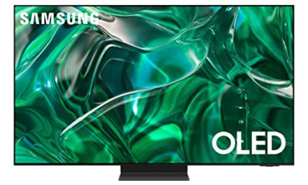 Revolutionary SAMSUNG 55″ OLED 4K TV: Quantum HDR, Dolby Atmos, Gaming Hub, Alexa (QN55S95CA)