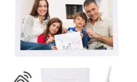 “Capture Life’s Moments: 13″ Motion-Sensor Digital Frame”