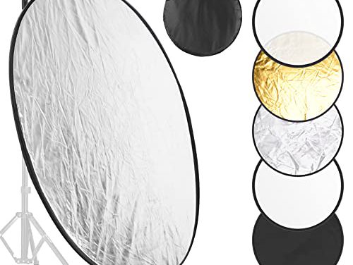 “Enhance Your Photography: 5-in-1 43″ Light Reflector Kit”