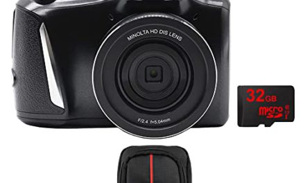 “Capture Life’s Brilliance with Minolta’s 48MP Ultra HD Digital Camera Bundle”