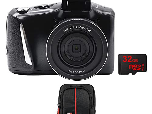 “Capture Life’s Brilliance with Minolta’s 48MP Ultra HD Digital Camera Bundle”