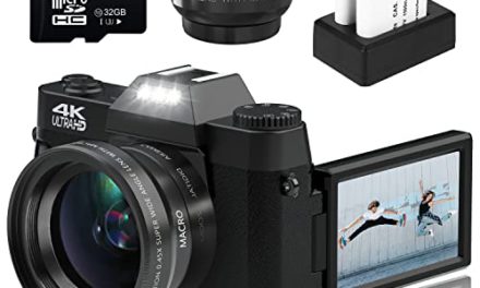 Capture stunning moments with 4K 48MP camera
