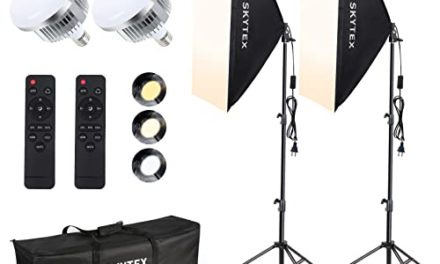 Enhance Your Photos: Premium Softbox Lighting Kit