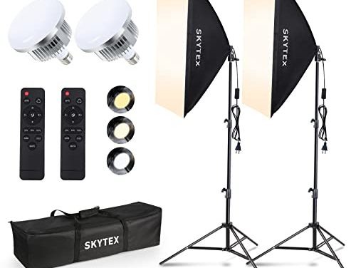 Enhance Your Photos: Premium Softbox Lighting Kit