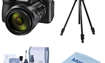 Capture the Moment: Nikon P950 Camera + Travel Tripod & Cleaning Kit