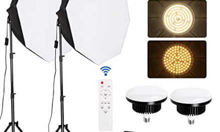 Capture Stunning Photos with Octagonal Softbox Lighting Kit