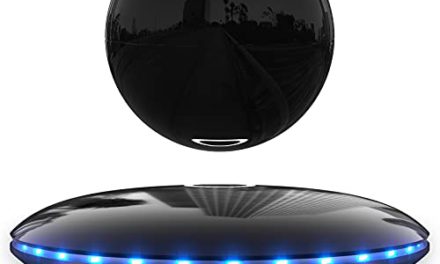 “Unleash 2021’s Coolest Levitating Speaker! Louder Sound, Magnetic Wireless, 360° Rotation – Perfect Gift!”