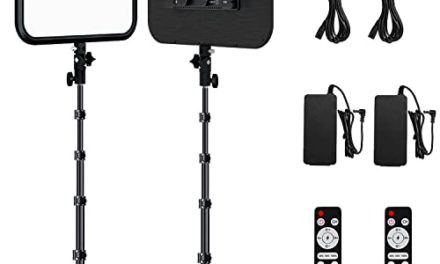 Powerful LED Video Lighting Kit: Enhance Your Visuals