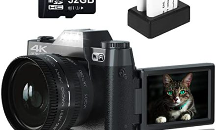 Capture Stunning Moments: VJIANGER 4K 48MP Camera