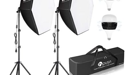 Capture Stunning Portraits with HPUSN Softbox Lighting