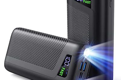 Supercharged Portable Charger: Lightning-Fast 32000mAh Power Bank with USB C, PD 4.0 & QC 4.0 for iPhone, Samsung, iPad