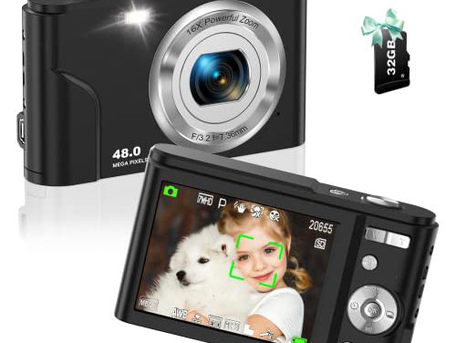 New & Improved 48MP Autofocus Camera: Capture Life’s Moments