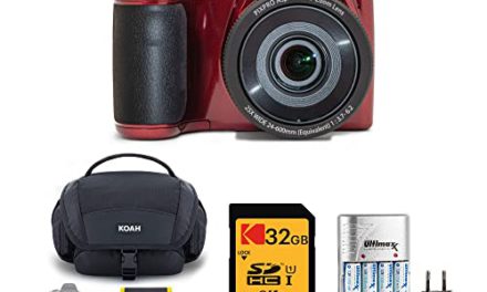 “Supercharged Kodak AZ255 Astro Zoom Camera Bundle: Capture, Power, Store, Protect”