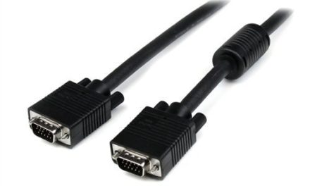 35ft High Res VGA Cable – Portable & Reliable