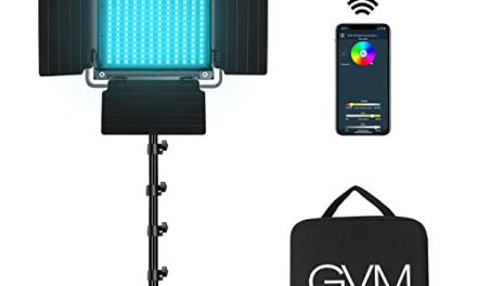 Vibrant GVM RGB LED Light Kit: Enhance Your Studio Photography!
