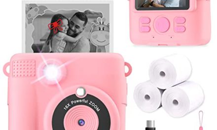 Capture Magical Moments: ESOXOFFORE Instant Print Camera for Kids